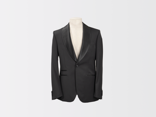 Prague Black Shawl Tuxedo Suit