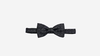 Cerruti 1881 Black Star Bow Tie