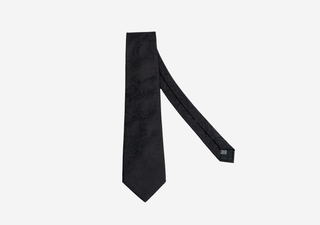Cerruti 1881 Paisley Black Tie